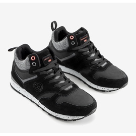 Sneakers nere da uomo Cross Jeans Merle nero grigio 1