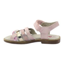 American Club Sandali gladiatore oro rosa d'oro 2