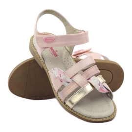 American Club Sandali gladiatore oro rosa d'oro 3