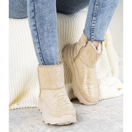 Stivali da neve donna Crescent beige 1