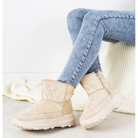 Stivali da neve donna Crescent beige 2