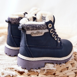 PH1 Trappers Warm Bambini Con Pelliccia Navy Blue Estee blu navy 2