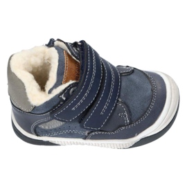 Stivali Sportowe con velcro American Club XD17 / 21 Blu navy 2
