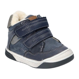 Stivali Sportowe con velcro American Club XD17 / 21 Blu navy 1