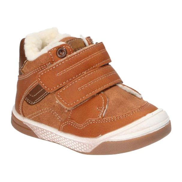 Stivali Sportowe con Velcro American Club XD17 / 21 Camel marrone giallo 3
