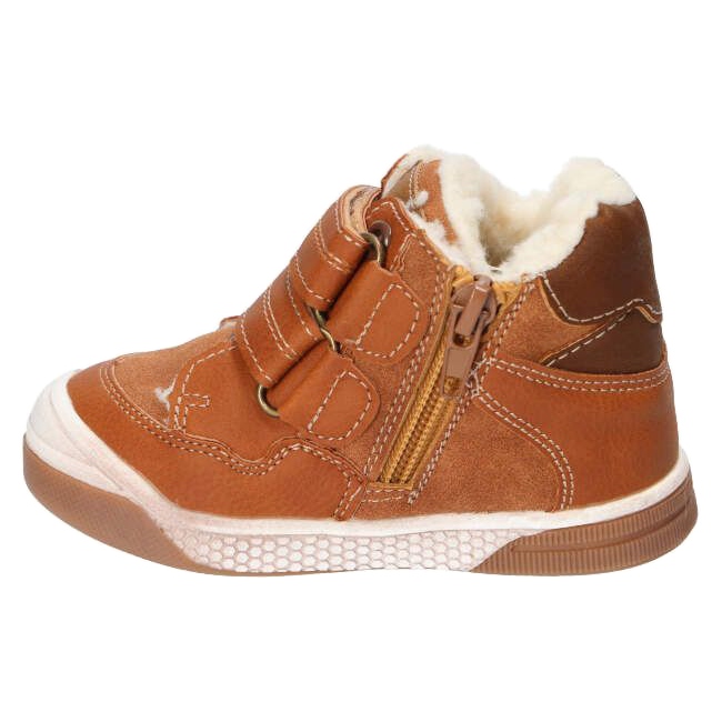 Stivali Sportowe con Velcro American Club XD17 / 21 Camel marrone giallo 2