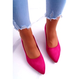 PS1 Décolleté Classiche Donna Scamosciato Fucsia Rheya rosa 4
