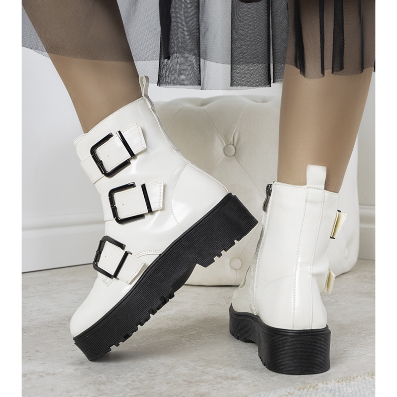 Stivaletti Austin bianchi bianco 2