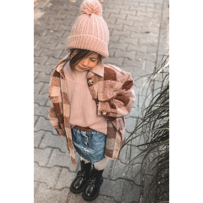 FR1 Stivali per bambini Warm Black Hinea Chain nero 1