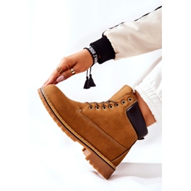 PH1 Trappers da donna Warm Dark Beige Crush marrone marrone 2