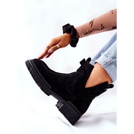 POTOCKI Stivali Corano Neri Con Zip Cut Out nero 2