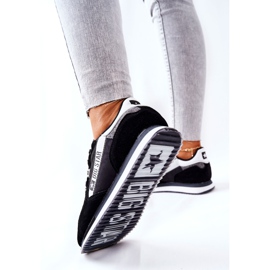 Scarpe sportive in pelle Big Star II274271 Nero bianco 1