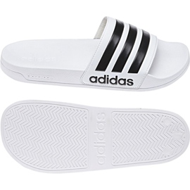 Ciabatte Adidas Adilette Shower bianche AQ1702 bianco 3