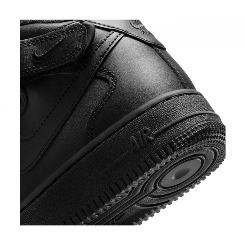 Scarpa Nike Air Force 1 Mid Le Jr DH2933-001 nero 2