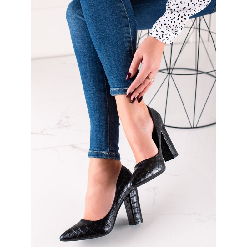 Sweet Shoes Décolleté Nere Con Ecopelle nero 1