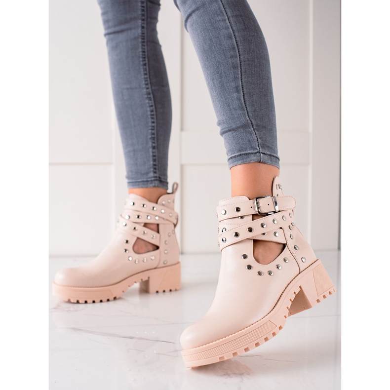 Bestelle Lavoratori alla moda con strass beige 2