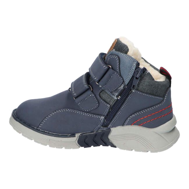 American Club XD18/21 Calde scarpe sportive blu navy con pelliccia 2