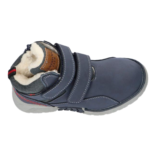 American Club XD18/21 Calde scarpe sportive blu navy con pelliccia 3