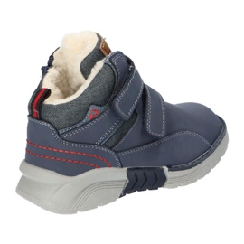 American Club XD18/21 Calde scarpe sportive blu navy con pelliccia 4