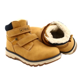 Stivali in legno con velcro Camel News 21DZ20-4307 giallo 6
