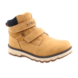 Stivali in legno con velcro Camel News 21DZ20-4307 giallo 1
