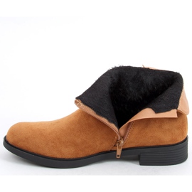 Camel MR-10 Stivali flat da donna color cammello marrone 1