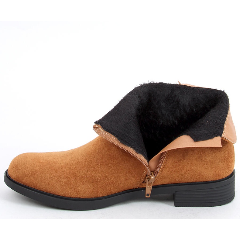 Camel MR-10 Stivali flat da donna color cammello marrone 1