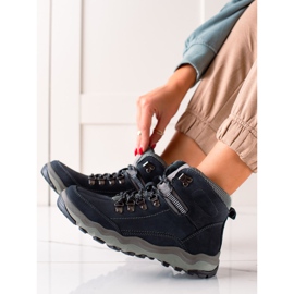 New Age Comode scarpe da trekking blu navy blu 1
