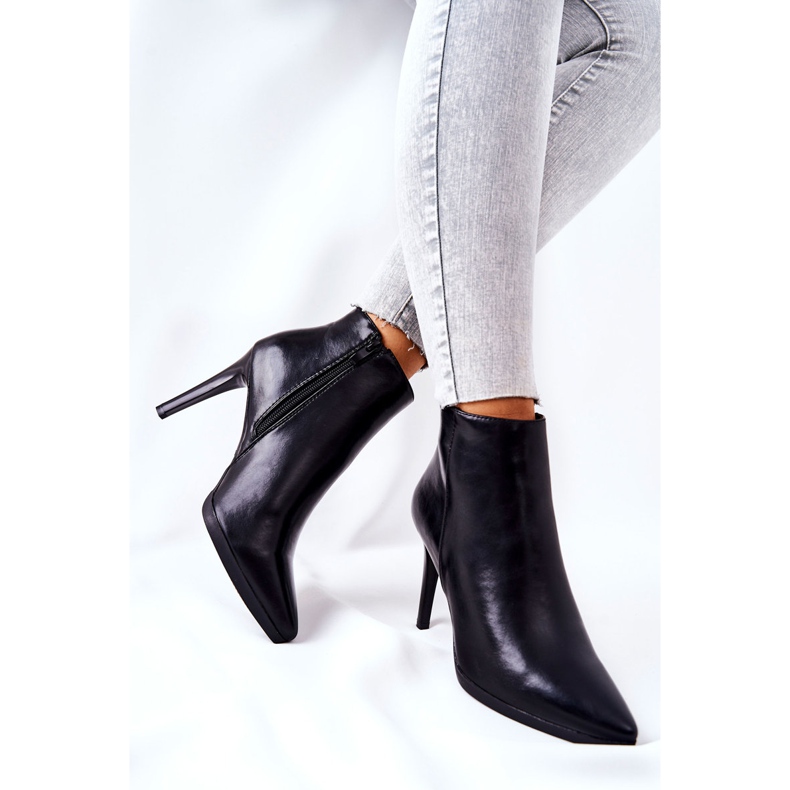 Stivali Donna Con Tacco Alto Sergio Leone BT501 nero 2