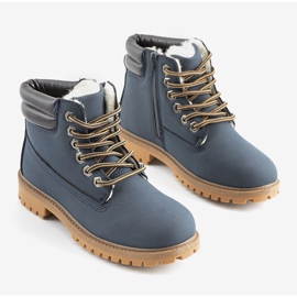 Stivali blu navy per bambini Faye 1