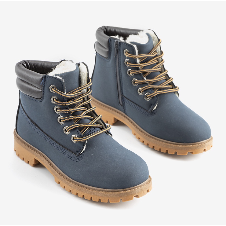 Stivali blu navy per bambini Faye 1
