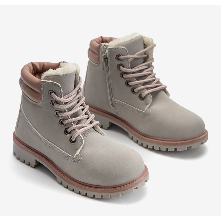 I cacciatori di bambini grigi di Faye beige grigio 1