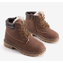 Trappers marroni per bambini Marseau marrone 1