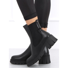 Stivaletti Chelsea con tomaia alta Tutu Black nero 2