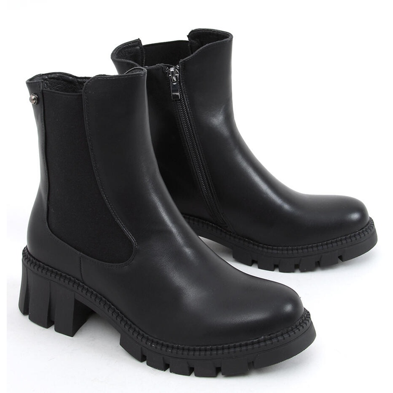 Stivaletti Chelsea con tomaia alta Tutu Black nero 1