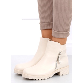 Stivaletti Chelsea da donna Kora Beige 1