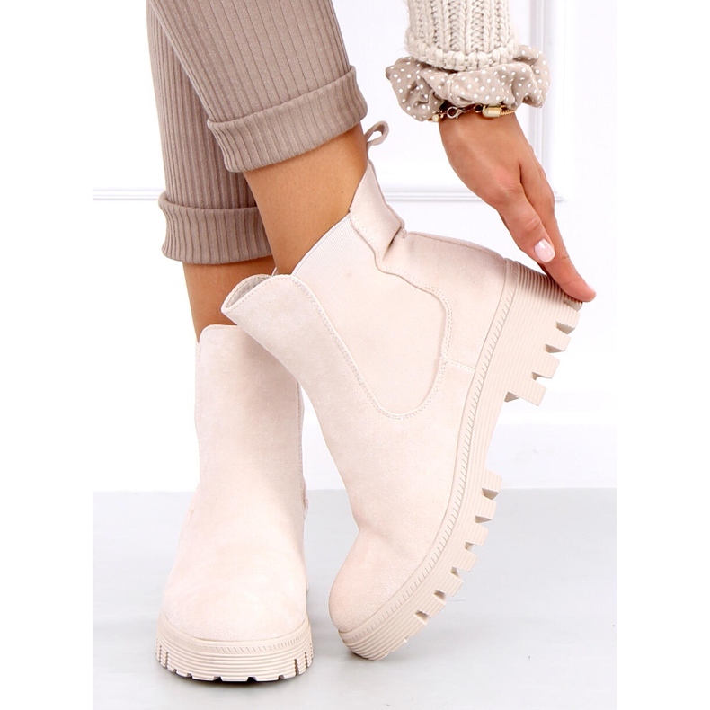 Stivaletti Chelsea da donna Nasty Beige 1