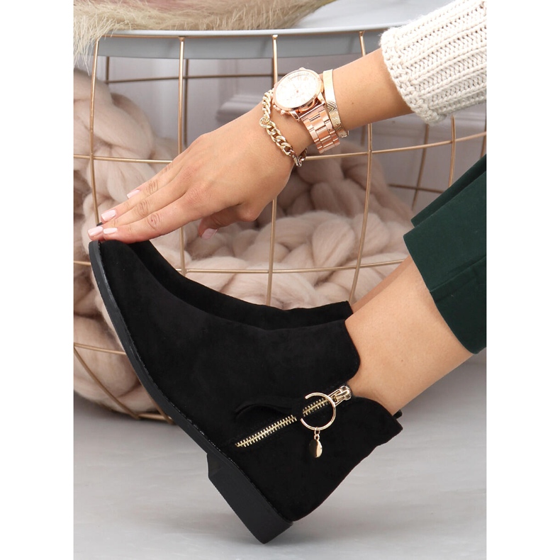 Stivaletti Chelsea da donna Viki Black nero 1