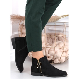 Stivaletti Chelsea da donna Viki Black nero 2