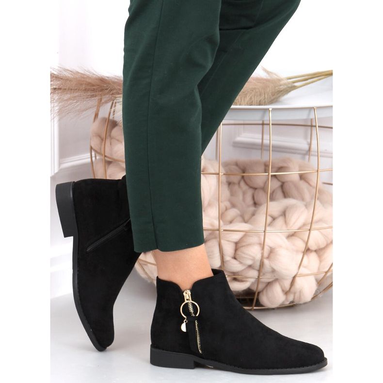 Stivaletti Chelsea da donna Viki Black nero 2