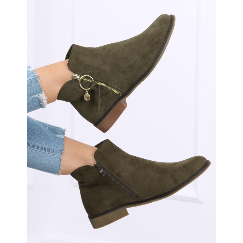 Stivaletti Chelsea da donna Viki Green verde 2