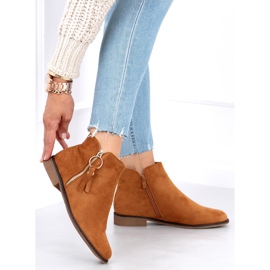 Stivaletti Chelsea da donna Viki Camel marrone 2