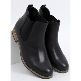Stivaletti Chelsea classici da donna Gerd Black nero 1
