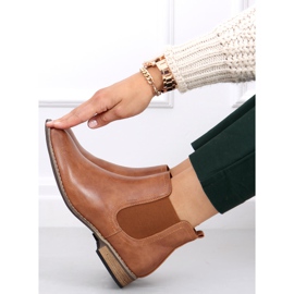 Stivaletti Chelsea classici da donna Gerd Camel marrone 1