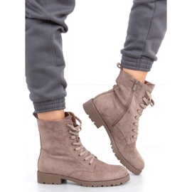 Lavoratrici allacciate di Bente Khaki beige 2