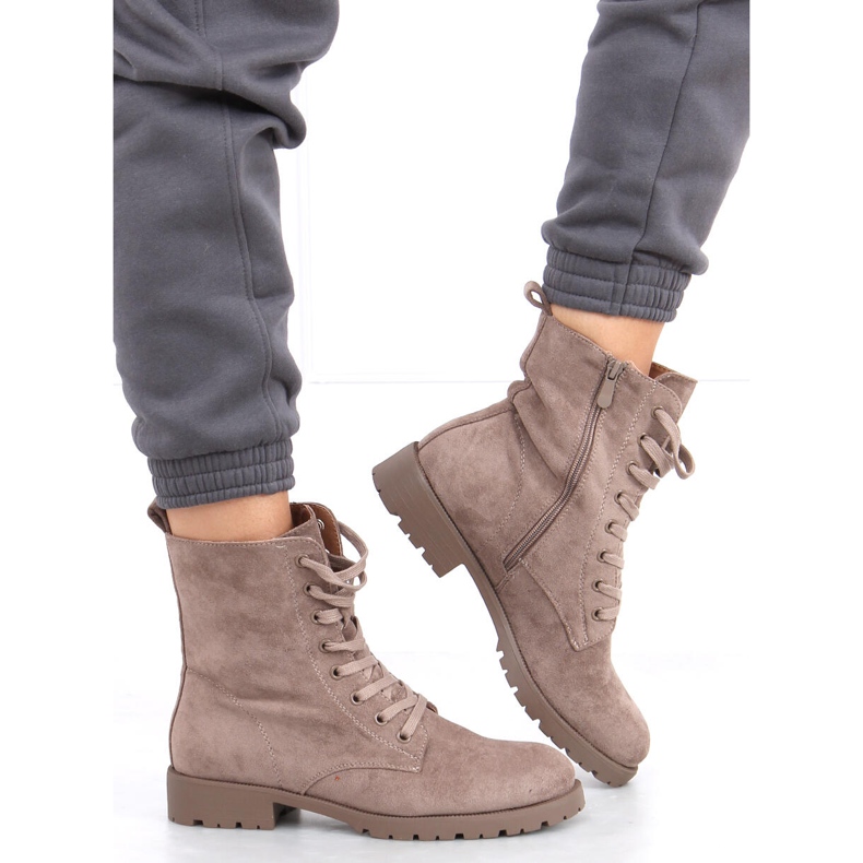 Lavoratrici allacciate di Bente Khaki beige 2