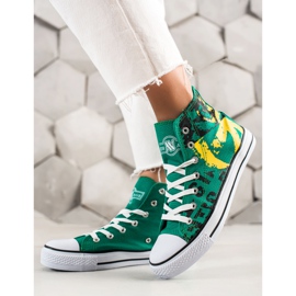 Scarpe da ginnastica New Age verdi verde 1