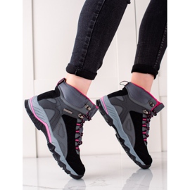 Scarpe da trekking MCKEYLOR nero rosa grigio 2