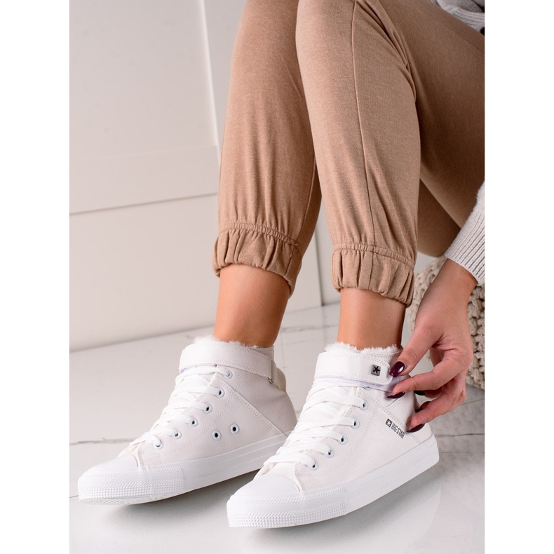 Sneakers Big Star da donna V274541 bianca 1