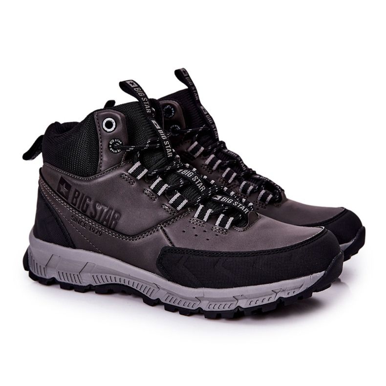 Scarpe Sportive Alte Big Star II174176 Nere nero 2